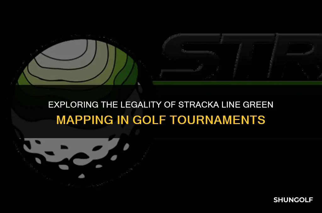 are stracka line green mapping books tournament legal golf