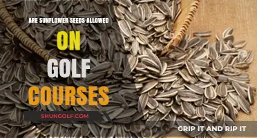 Can You Bring Sunflower Seeds to Golf Courses? Rules Explained