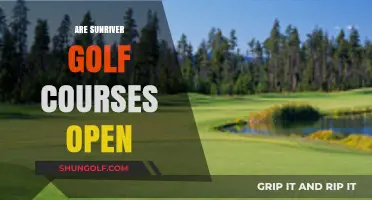Sunriver Golf Courses Open: Current Status and Seasonal Updates
