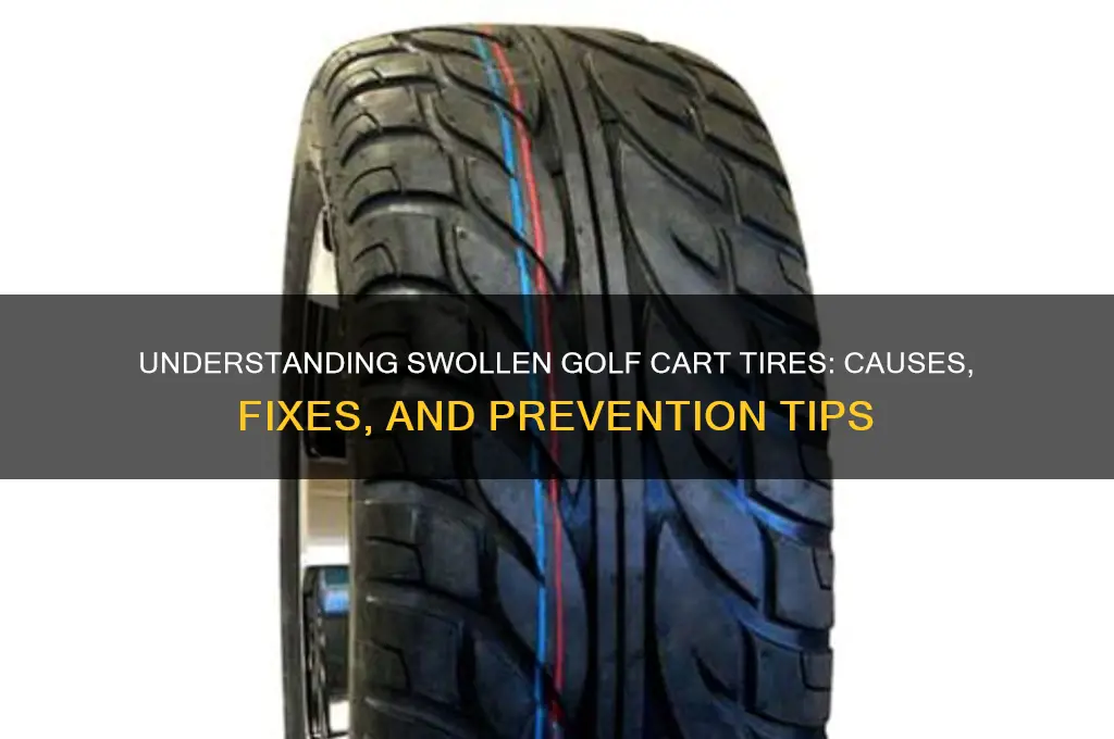 are swollen golf cart