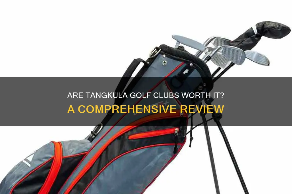 are tangkula golf clubs good