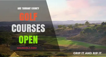 Tarrant County Golf Courses: Current Open Status and Updates