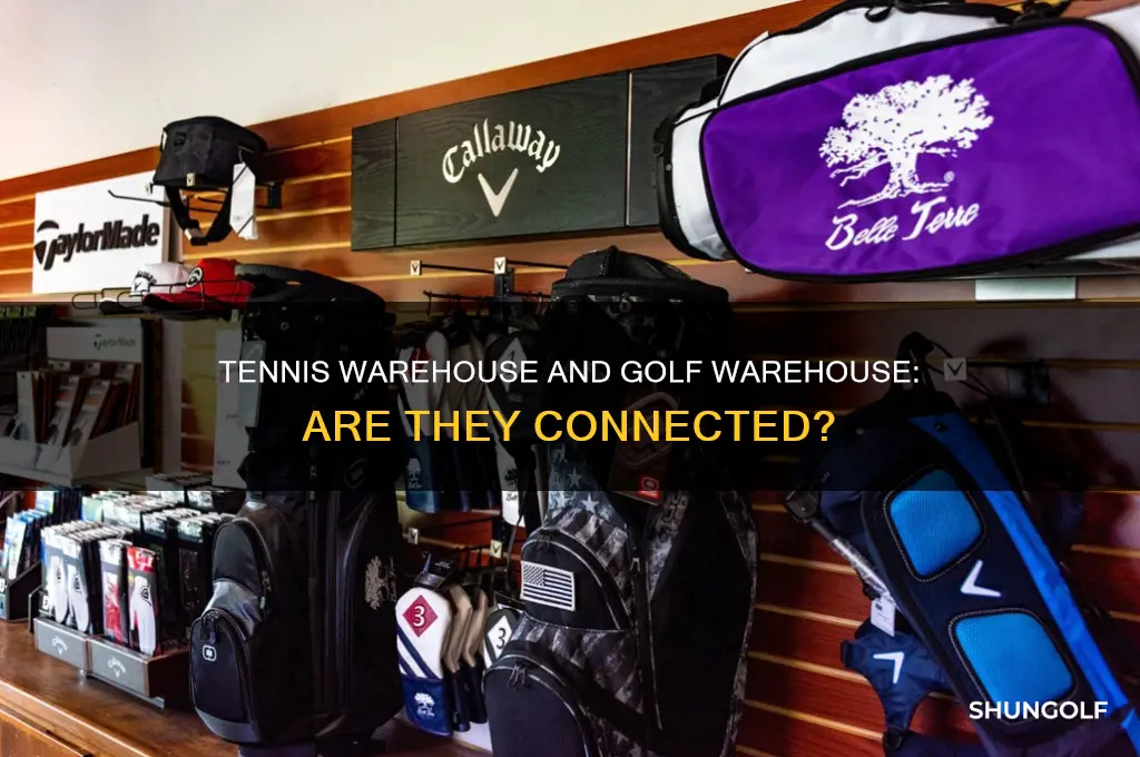 are tennis warehouse and golf warehouse related