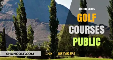 Are Cliffs Golf Courses Public? Exploring Access and Membership Details
