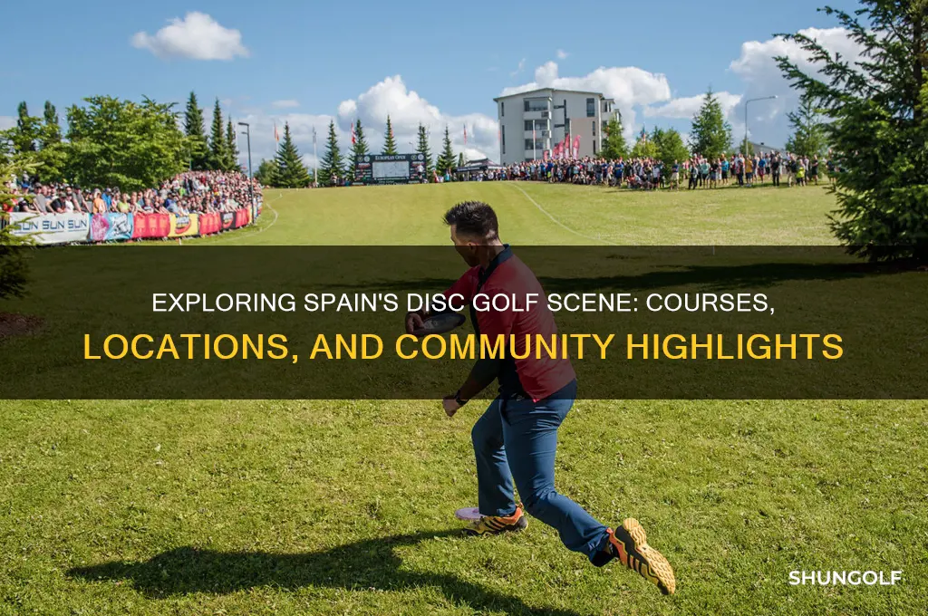are the disc golf courses in spain