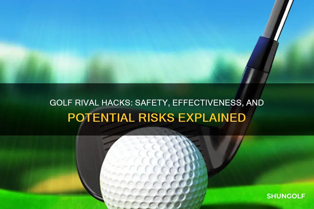 are the golf rival hacks safe and do they work