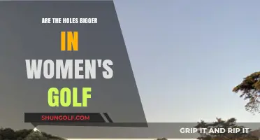 Women's Golf Holes: Are They Really Bigger Than Men's?