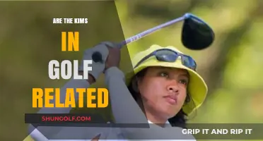 Golfing Kims: Are They Related?
