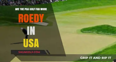 Are PGA Golf Fans in the USA the Rowdiest?