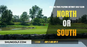Detroit Golf Club: Pros Playing North or South Course?