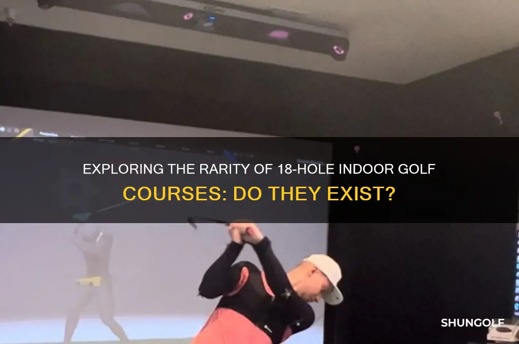 are there any 18 hole indoor golf courses