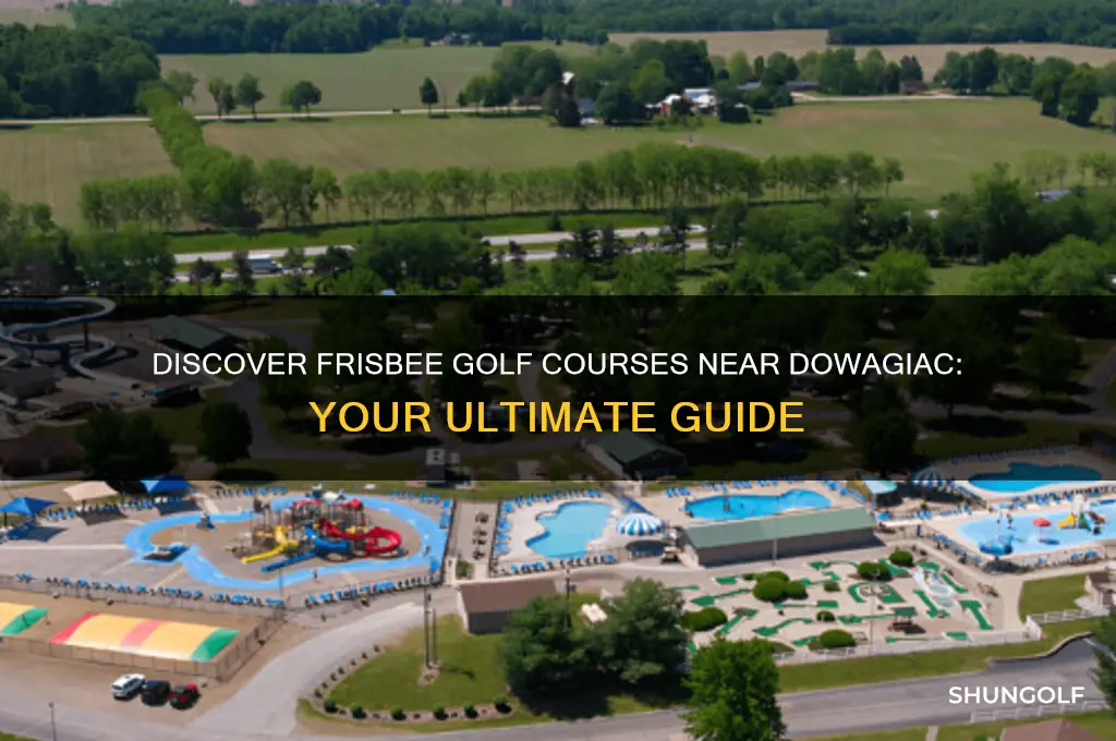 are there any frisbee golfing courses near dowagiac
