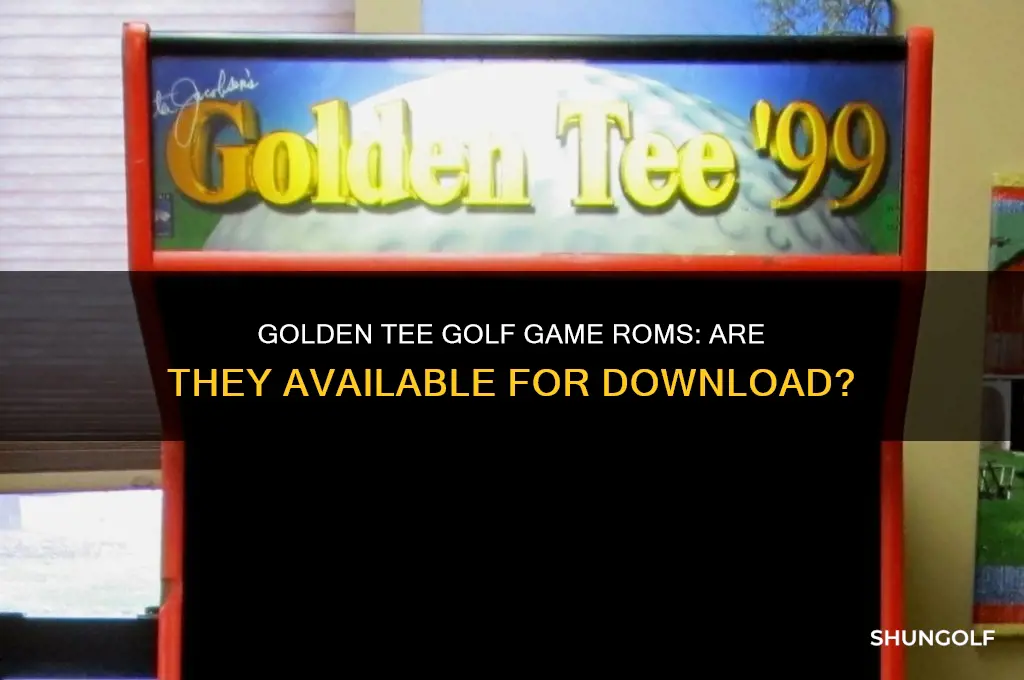are there any golden tee golf game rom available