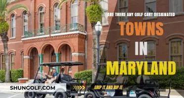 Exploring Maryland's Golf Cart-Friendly Towns: Are They Designated?