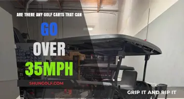 Speedy Golf Carts: Exploring Models That Exceed 35mph Limits