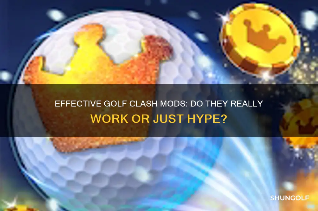 are there any golf clash mods that actually work