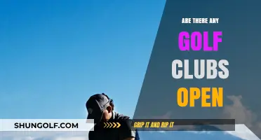 Golf Clubs Open Near You: Where to Play Today