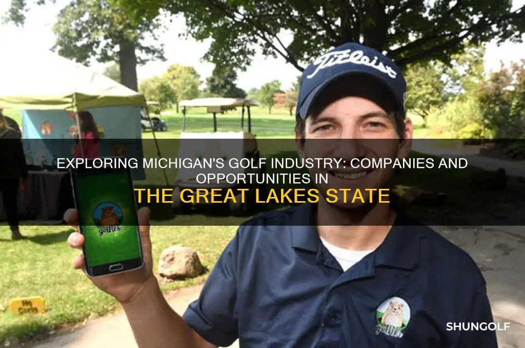 are there any golf companies in michigan