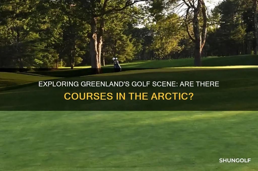 are there any golf courses in greenland