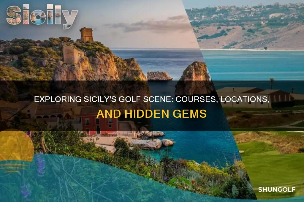 are there any golf courses in sicily