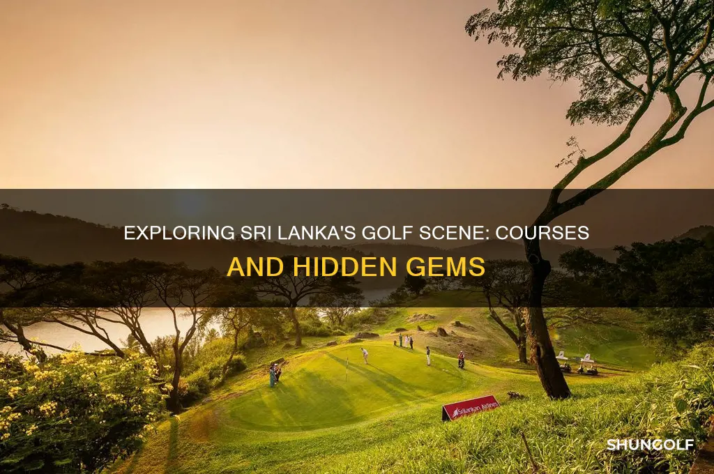 are there any golf courses in sri lanka