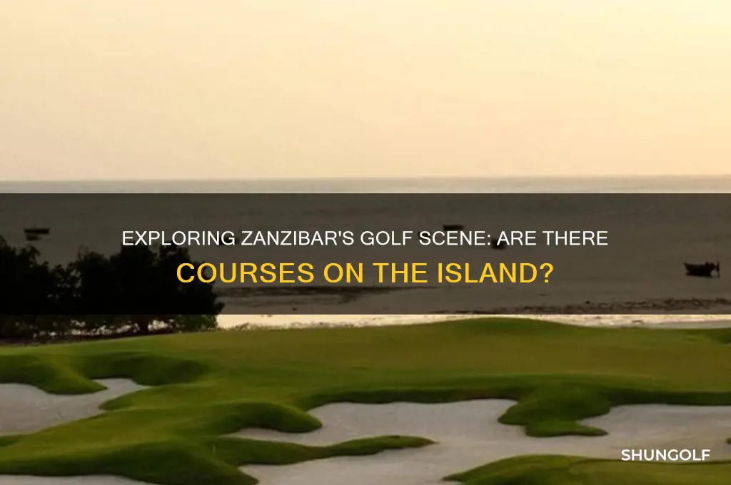 are there any golf courses in zanzibar