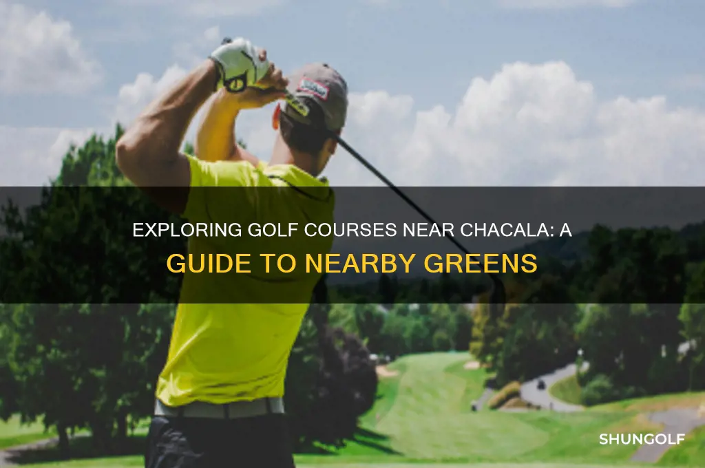 are there any golf courses near chacala