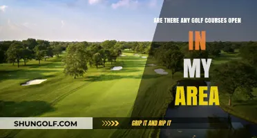 Discover Nearby Golf Courses: Are Any Open in Your Area?