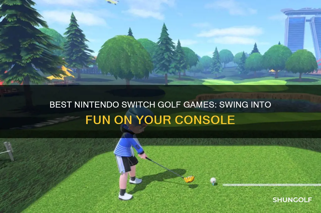 are there any golf games for nintendo switch