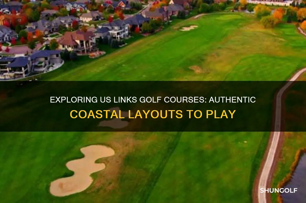 are there any links golf courses in the us