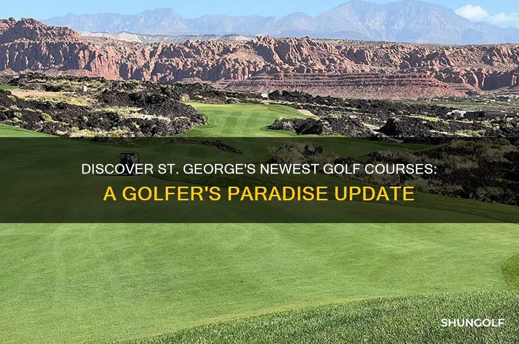 are there any new golf courses in st george