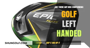 Left-Handed Golfers: Exploring Non-Conforming Equipment Options and Rules