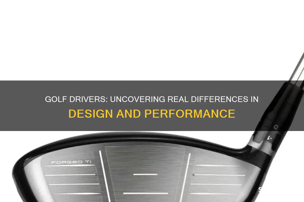 are there any real differeences in golf drivers