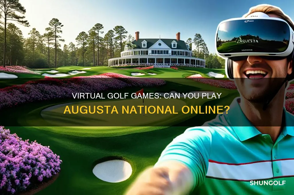 are there any virtual golf games featuring augusta national