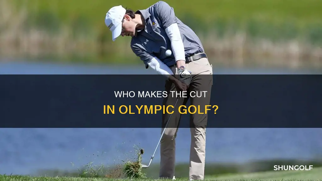 are there cuts in olympic golf