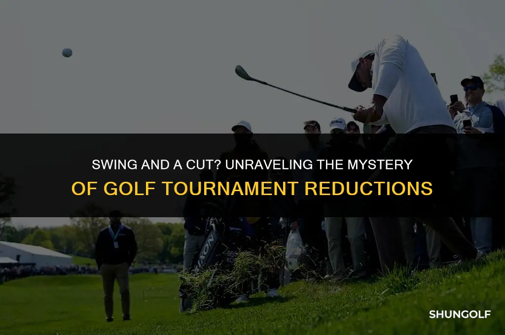 are there cuts in this golf tournament
