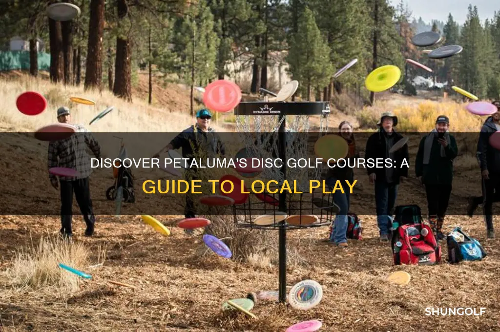 are there disc golf courses in petaluma ca
