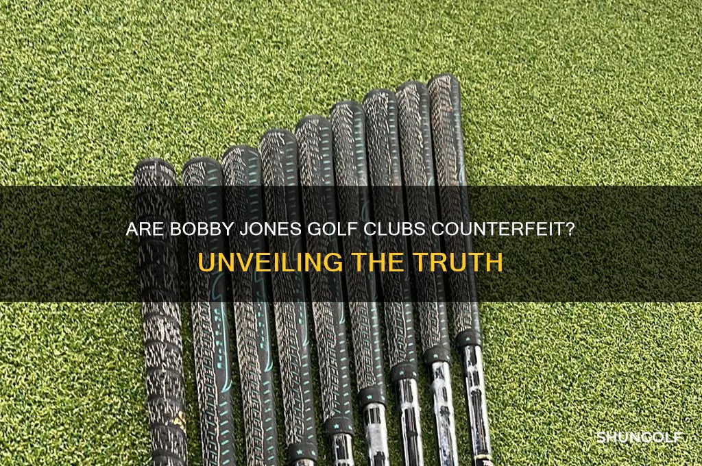 are there fake bobby jones golf clubs