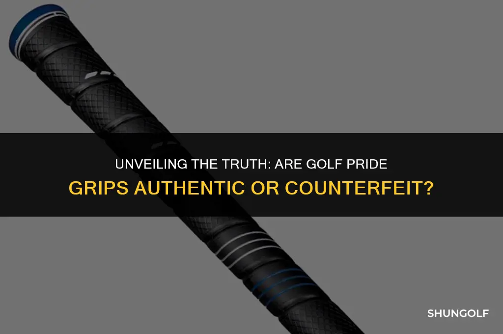 are there fake golf pride grips