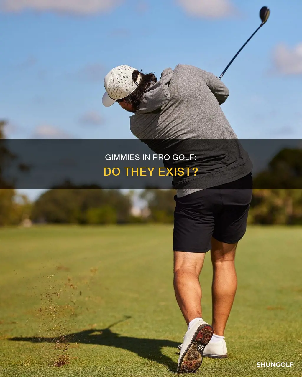 are there gimmies in pro golf