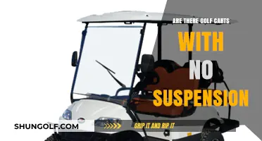 Do Golf Carts Exist Without Suspension? Exploring Comfort and Ride Quality