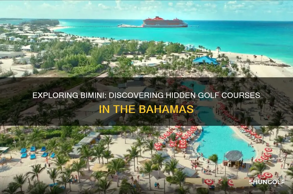 are there golf courses in bimini