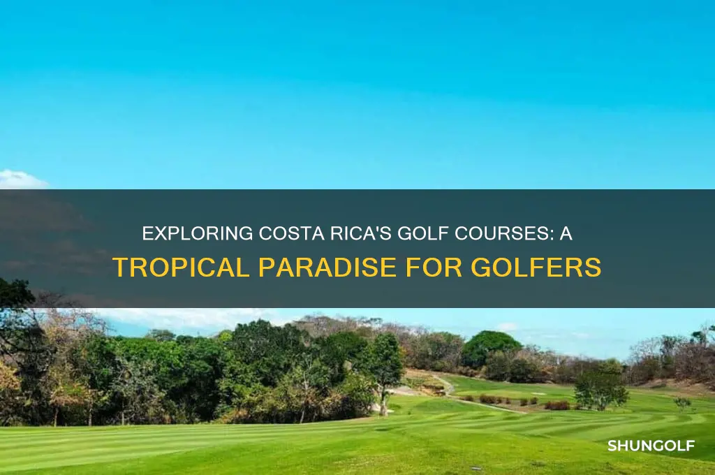 are there golf courses in costa rica