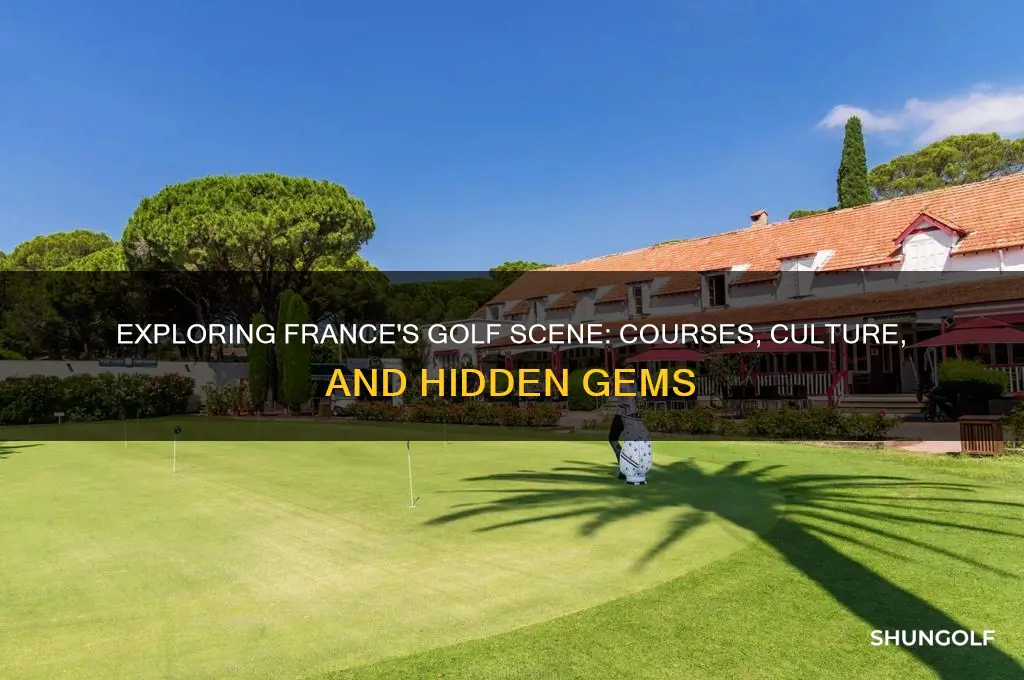 are there golf courses in france