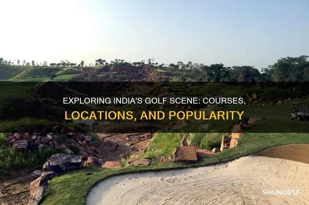are there golf courses in india