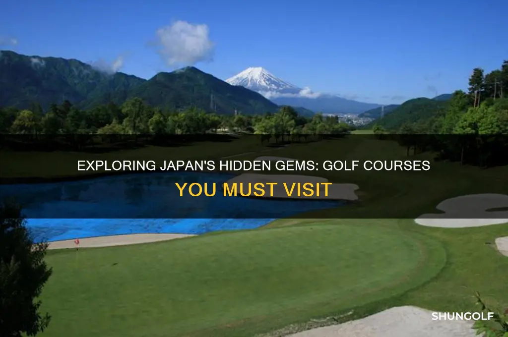 are there golf courses in japan