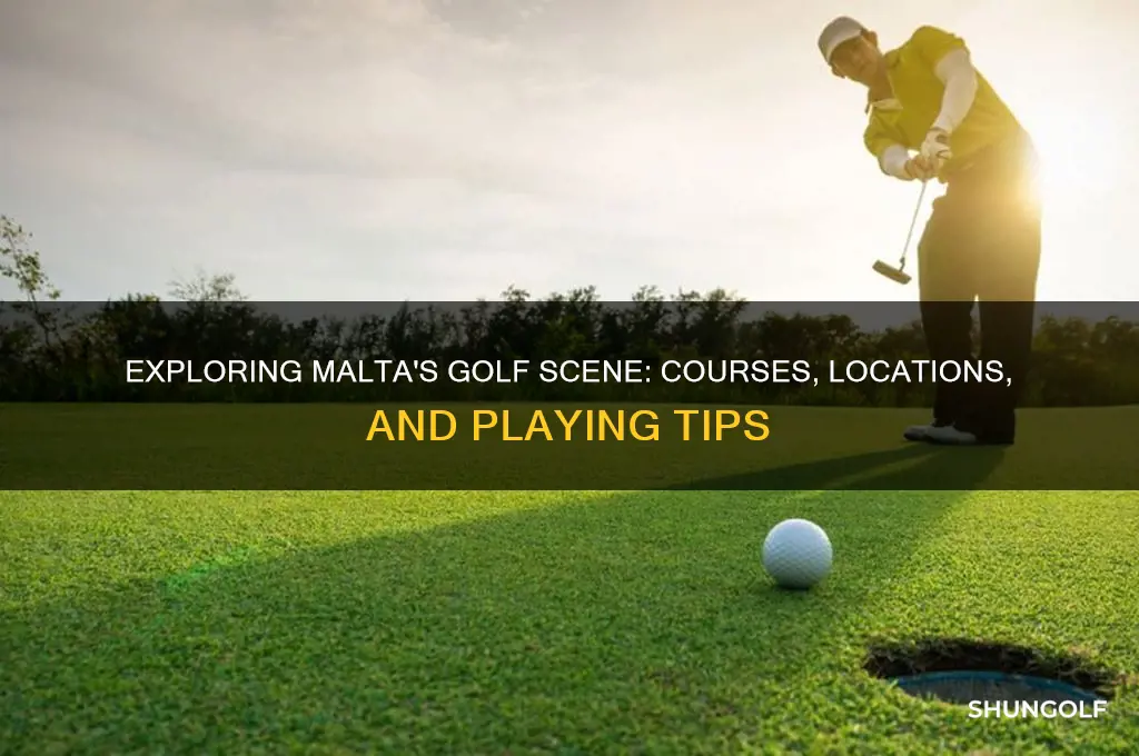 are there golf courses in malta