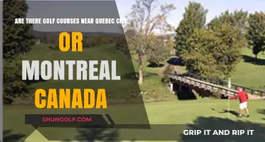 Discover Top Golf Courses Near Quebec City and Montreal, Canada