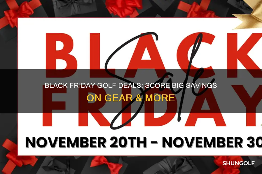 are there golf deals on black friday