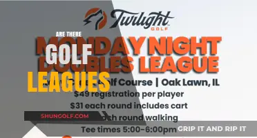 Golf Leagues: Do They Exist?